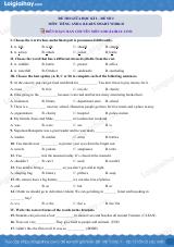 Đề thi giữa kì 2 Tiếng Anh 6 iLearn Smart World - Đề số 2